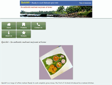 Tablet Screenshot of goafoodproducts.com